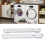 2pcs Range Extendable Washing Machine Wheels, White, 16 Wheels 13