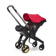 Bazarland30. 4-in-1 Kinderwagensystem für Neugeborene, leichtes und multifunktionales Reisesystem. ROT