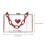 Herz Damen Transparent Freizeit Crossbody Bag 2