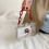 Herz Damen Transparent Freizeit Crossbody Bag 3
