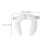 Kids Toiletkussen Wit Zachte Peuter Training Pp+abs 2