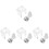 4Sets Silikon Lippenstiftform Transparent Für DIY Make-Up Zuhause 4