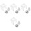4Sets Silikon Lippenstiftform Transparent Für DIY Make-Up Zuhause 5
