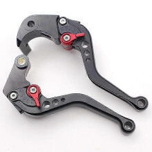 (Short handle black) Motorcycle S1000RR 2015-2020 modified adjustable aluminum alloy brake horn handle lever
