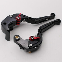 (Telescopic black) Motorcycle S1000RR 2015-2020 modified adjustable aluminum alloy brake horn handle lever
