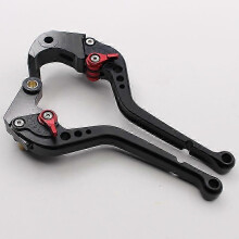 (Long handled black) Motorcycle S1000RR 2015-2020 modified adjustable aluminum alloy brake horn handle lever
