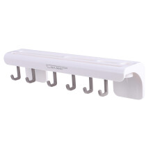 1Ud Rack Cocina ABS Montaje Sin Clavos Almacenaje Simple