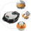 Duurzame Zwarte Roll Maker Non-Stick Huiselijke Bakaccessoires 10
