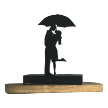 Modern Black Candle Holder Home Decoration Candle Stand-QRJ13B