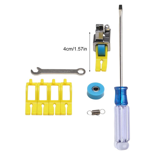 Roller Presser Foot for Sewing Machines Smoothly Stitching Easy 2