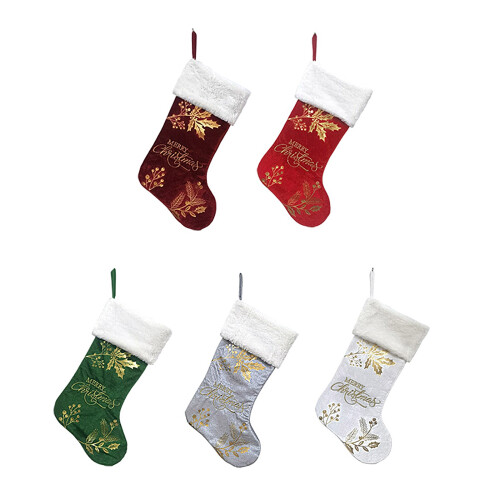 Embroidered Letter Christmas Stocking-Section B Christmas 2
