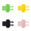 Cats Wall Corner Groomer Self Grooming Brush Efficient-Green 2