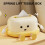 Spring Structure Tissue Box Cover-cream white Standing posture 3