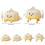 Spring Structure Tissue Box Cover-cream white Standing posture 4