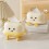 Spring Structure Tissue Box Cover-Yellow sitting position 6