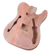 DIY Kit for E Guitar TL Electric Guitar Body F Hole Wood Instrument Replacement Set