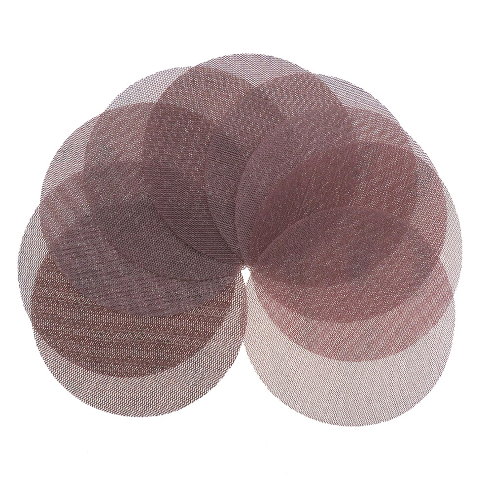 Net Sander Disc Antiblocking, 10 Pcs, 6Inch (150 Mm), Dry Grinding Sandpaper, Grit 80600, Sanding Sheet 9426802389807