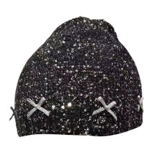 Chapeau accessoire de personnalité gothique,-petit noeud noir