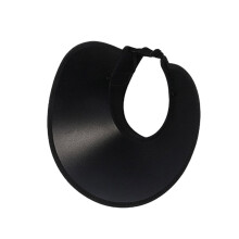 Chapeau de soleil unisexe pour adultes, taille réglable,-Noir