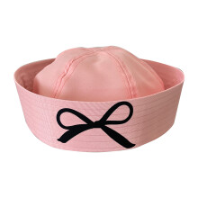 Chapeau béret à nœuds doux pour femmes et filles, chapeau-Rose