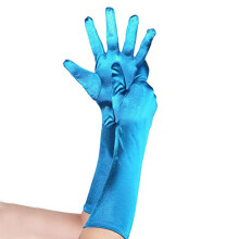 Gants longs pour dîner de soirée, gants de bal, gants-Lac Bleu
