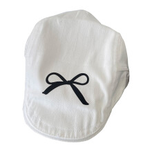 Béret fin de Style japonais pour filles, chapeau de-Blanc
