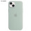(Multicolor,Light Green)For iPhone 14 MagSafe Liquid Silicone Phone Back Cover with Induction Popover Design 1