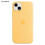 (Multicolor,Yellow)For iPhone 14 MagSafe Liquid Silicone Phone Back Cover with Induction Popover Design 1