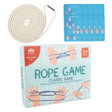 Cat's Cradle String, Hand Rope Puzzle Toy, Compact Design for Kids and Adults