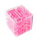 (Pink) 3D Maze Cube Labyrinth Rolling Twist Toy for Intellectual Challenge Puzzle Game 1