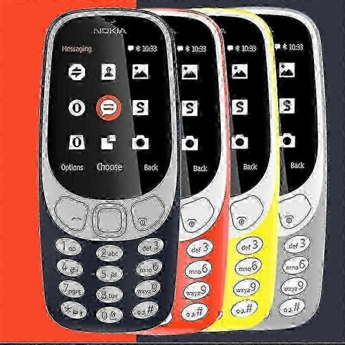 Nokia 3310 Dual SIM Mobile Phone with 2.4 Inch Color Display and Long Battery Life Basic Feature Phone 1
