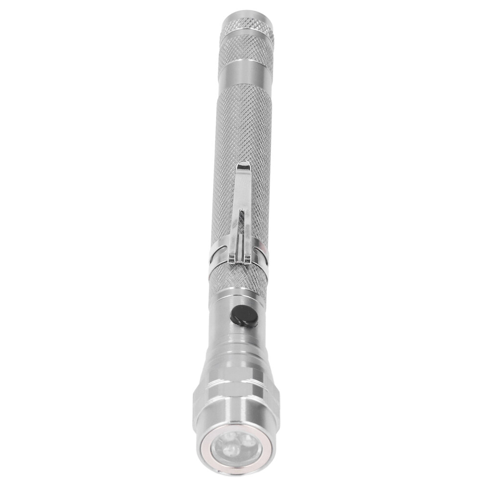 Magnetic Flashlight With Flexible Neck, Telescoping Magnetic Pickup Tool For Mechanics And Home Use, Extendable Reach 360 Degree Rotation Led Flashlig 9148971687057