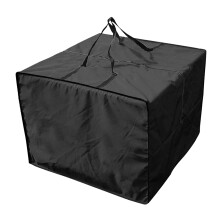 Weatherproof Outdoor Storage Bag, Heavy-Duty Patio Cushion Cover, For Storing Chair Bench Chaise Cushions Up To 32'' Long X 32'' Wide X 24'' High,