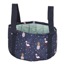 Compact Soaking Basin For Travel, Multipurpose Collapsible Bucket For Outdoor Adventures, Navy