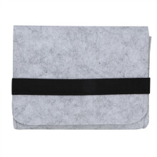 Felt Fabric Sleeve for Devices, Universal Compatibility with Elastic Band Closure, Protection Against Scratches for Daily Use