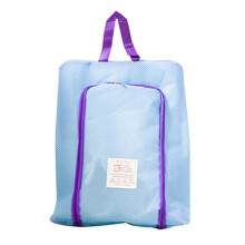 Water-Resistant Shoe Bag, Compact Multi-Use Bags, Keep Your Shoes Clean and Dry During Travel (Blue)