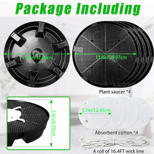 Removable Flower Pot Tray High Breathability Durability Nonwoven 2