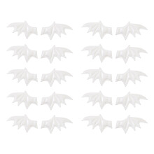 Featherlight PU Leather Demons Wing Quick Assembly-White