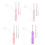 2.5/3.5/5mm Adjustable Punch Needle Tool-Light purple three h 2