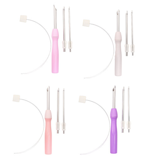 Punch Needle Tool 2.5mm/3.5mm/5mm-Two color three head 1