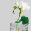 Support créatif de piquet de plante de forme-Vert militaire 4