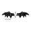 Instants Assembly PU Leather Wing Accessories for Role-Black 3