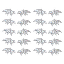 Halloween Demons Horn Wing Crafting Supplies-Laser silver
