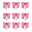 Customizable Nurse Accessories 6Pcs Bowknot Clip Set-Style D 1