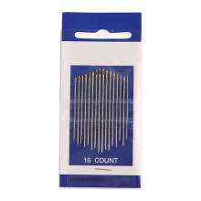 Embroidery Needle Easy Threading Alloy for Crafting Sewing-Gold