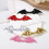 Gothic Styles Detachable Wing for Costumes Designs Soft-Red 4