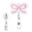 Adjustable Badges Holders With Detachable Fabric-Style A 6