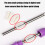 2.5/3.5/5mm Adjustable Punch Needle Tool-Light purple three h 6