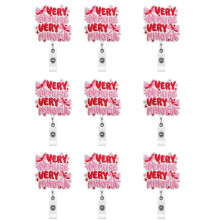 Adjustable Badges Holders With Detachable Fabric-Style B