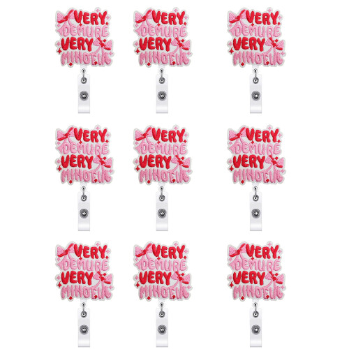 Adjustable Badges Holders With Detachable Fabric-Style B
